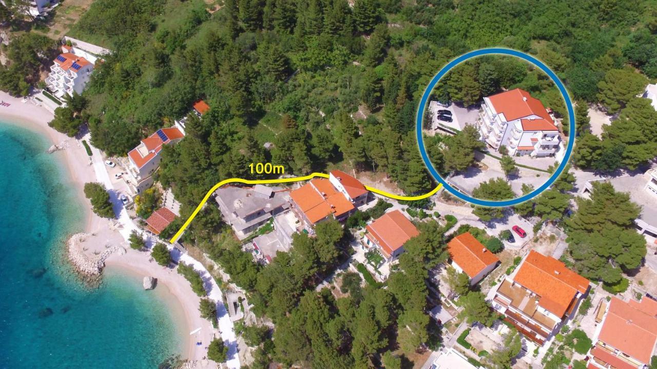 Sea View Apartment Gin Brela Εξωτερικό φωτογραφία